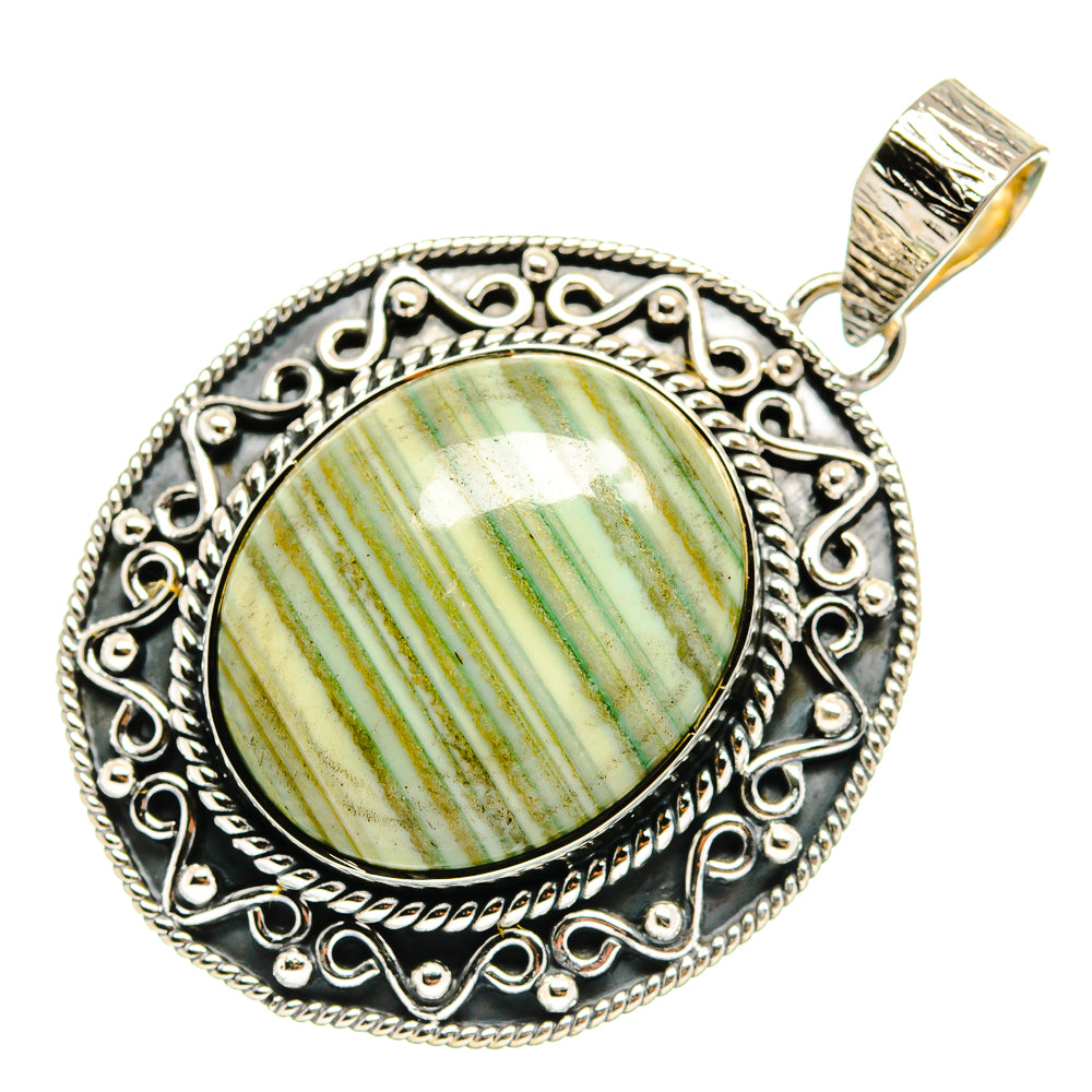 Ocean Jasper Pendants handcrafted by Ana Silver Co - PD24247 - Photo 2