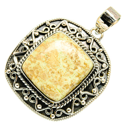 Ocean Jasper Pendants handcrafted by Ana Silver Co - PD24248 - Photo 2