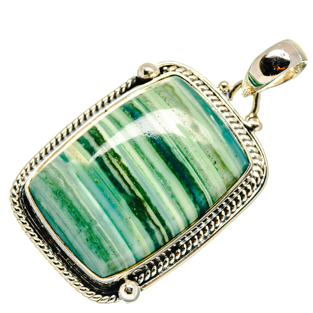 Ocean Jasper Pendants handcrafted by Ana Silver Co - PD24250 - Photo 2