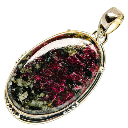 Russian Eudialyte Pendants handcrafted by Ana Silver Co - PD24251 - Photo 2