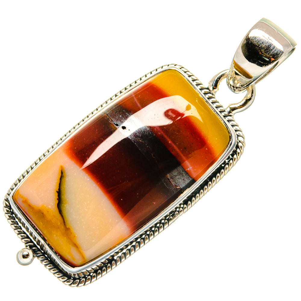 Mookaite Pendants handcrafted by Ana Silver Co - PD24256 - Photo 2