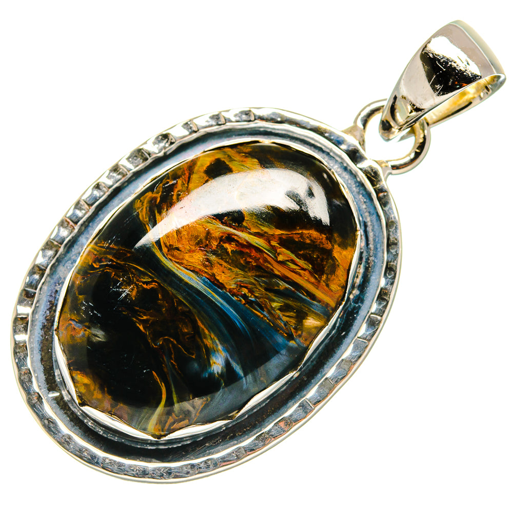 Pietersite Pendants handcrafted by Ana Silver Co - PD24260 - Photo 2