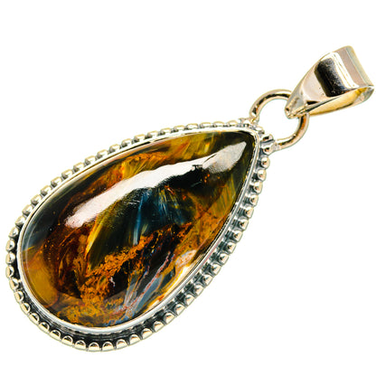 Pietersite Pendants handcrafted by Ana Silver Co - PD24264 - Photo 2