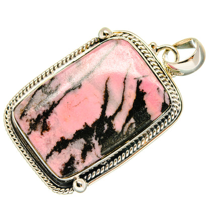 Rhodonite Pendants handcrafted by Ana Silver Co - PD24265 - Photo 2