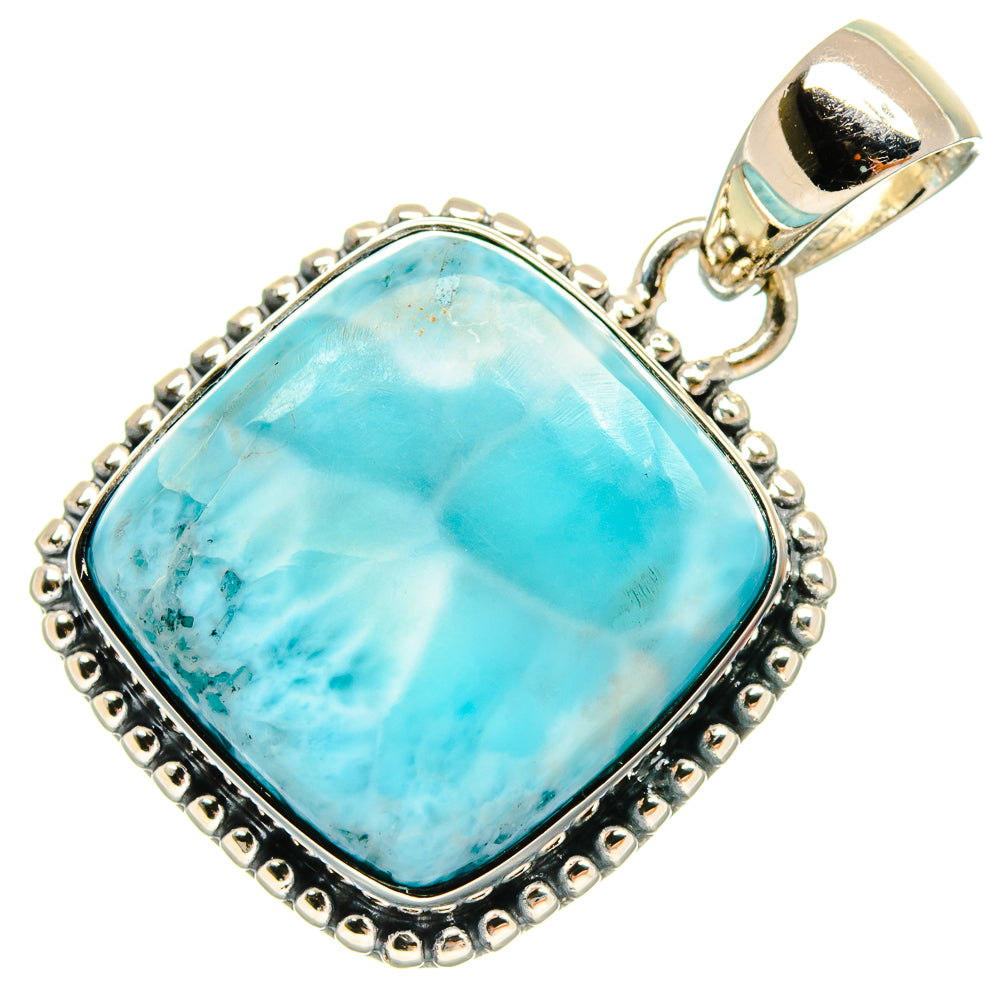 Larimar Pendants handcrafted by Ana Silver Co - PD24269 - Photo 2