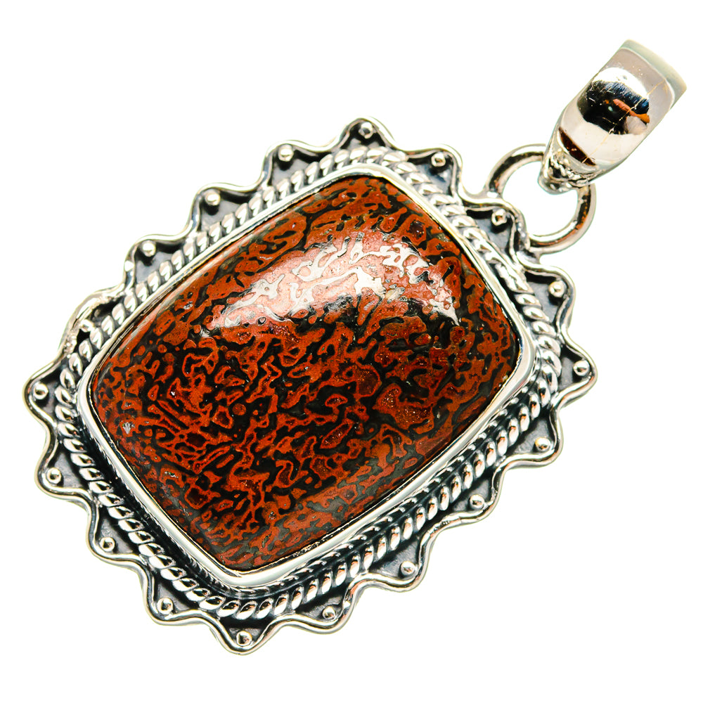 Dinosaur Bone Pendants handcrafted by Ana Silver Co - PD24274 - Photo 2