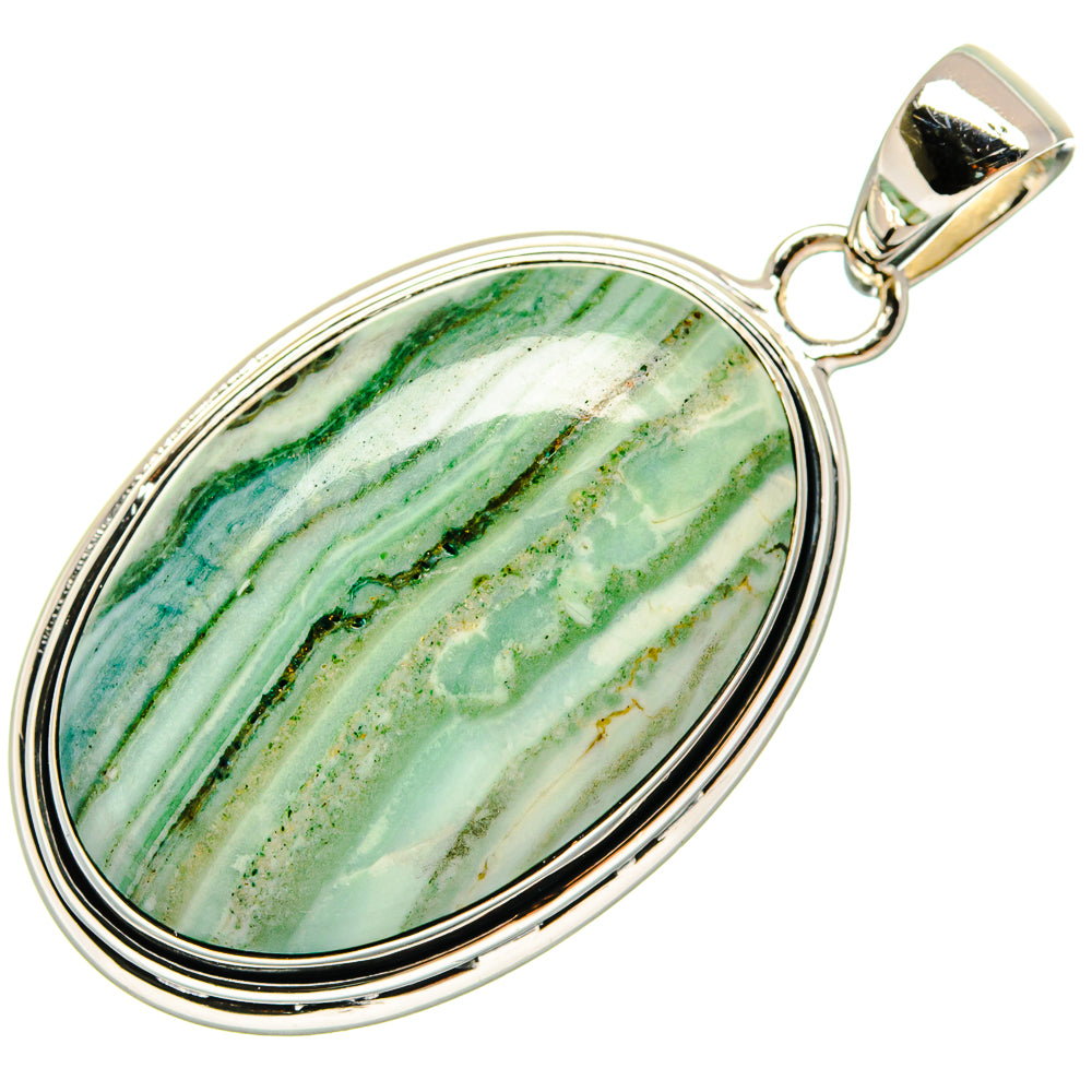 Ocean Jasper Pendants handcrafted by Ana Silver Co - PD24279 - Photo 2