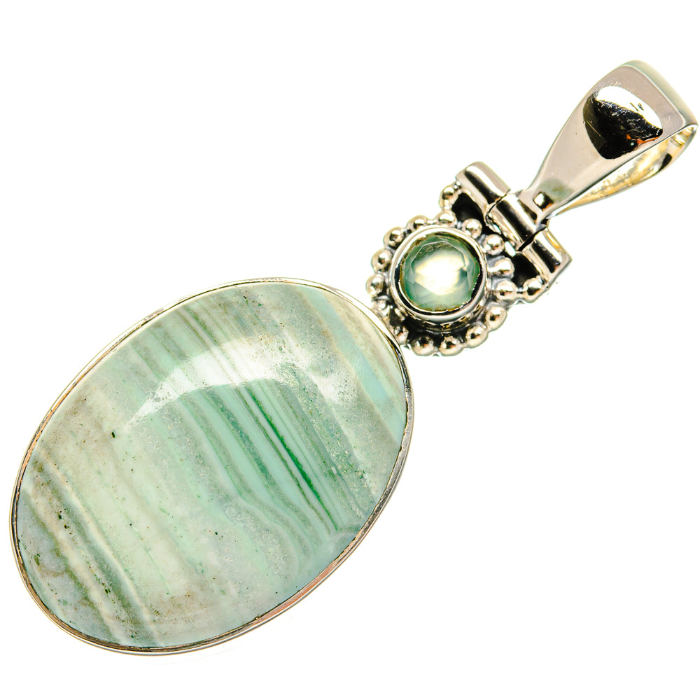 Ocean Jasper Pendants handcrafted by Ana Silver Co - PD24282 - Photo 2