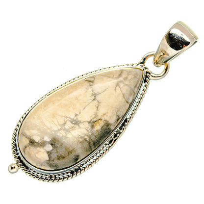 Howlite Pendants handcrafted by Ana Silver Co - PD24287 - Photo 2