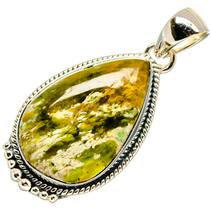 Rainforest Opal Pendants handcrafted by Ana Silver Co - PD24289 - Photo 2