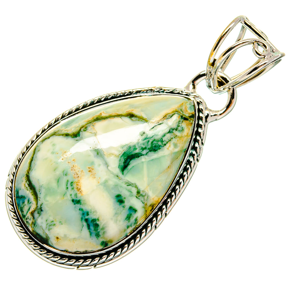 Ocean Jasper Pendants handcrafted by Ana Silver Co - PD24299 - Photo 2