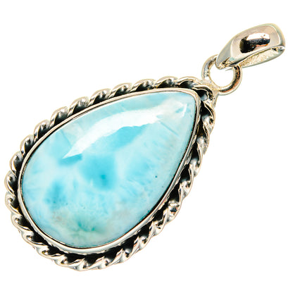 Larimar Pendants handcrafted by Ana Silver Co - PD24303 - Photo 2