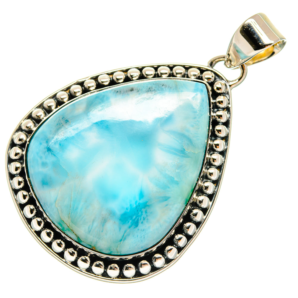 Larimar Pendants handcrafted by Ana Silver Co - PD24306 - Photo 2