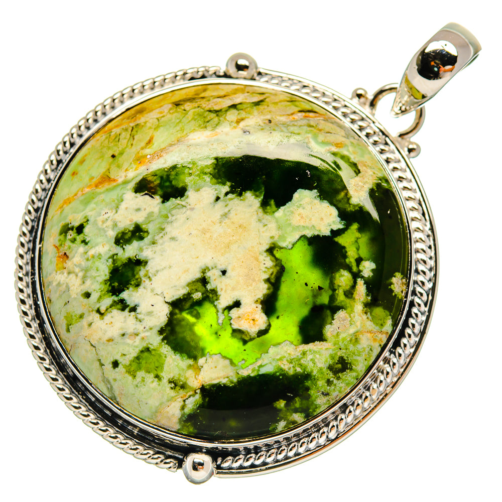 Rainforest Opal Pendants handcrafted by Ana Silver Co - PD24332 - Photo 2
