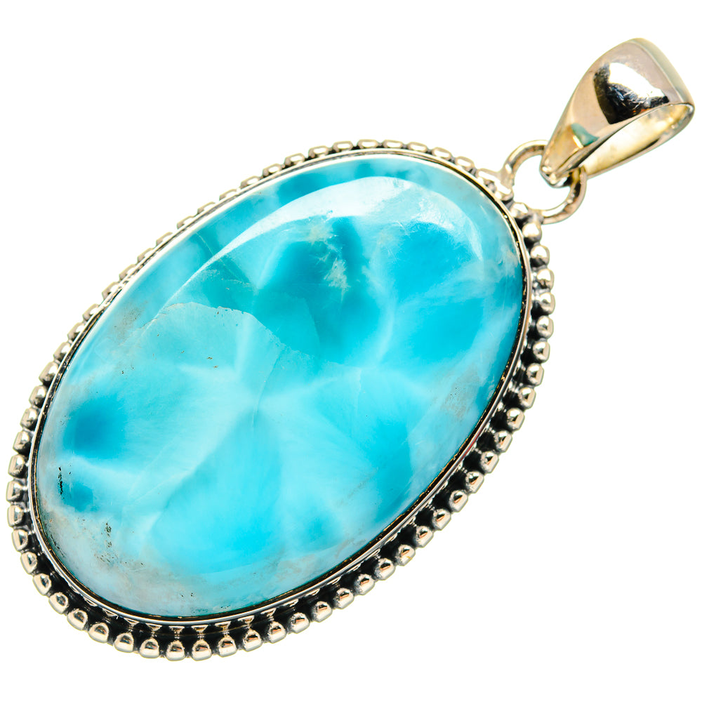 Larimar Pendants handcrafted by Ana Silver Co - PD24333 - Photo 2