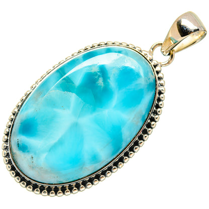 Larimar Pendants handcrafted by Ana Silver Co - PD24333 - Photo 2