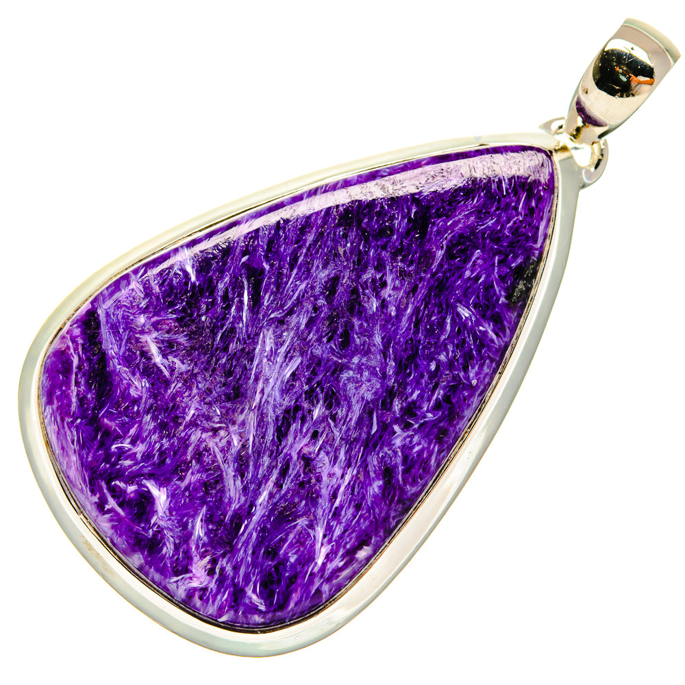 Charoite Pendants handcrafted by Ana Silver Co - PD24340 - Photo 2