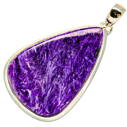 Charoite Pendants handcrafted by Ana Silver Co - PD24340 - Photo 2