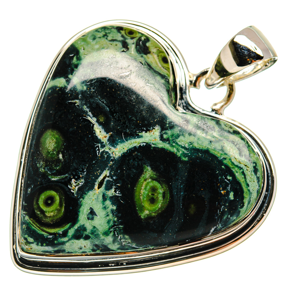 Galaxy Jasper Pendants handcrafted by Ana Silver Co - PD24360 - Photo 2