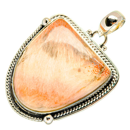 Scolecite Pendants handcrafted by Ana Silver Co - PD24361 - Photo 2
