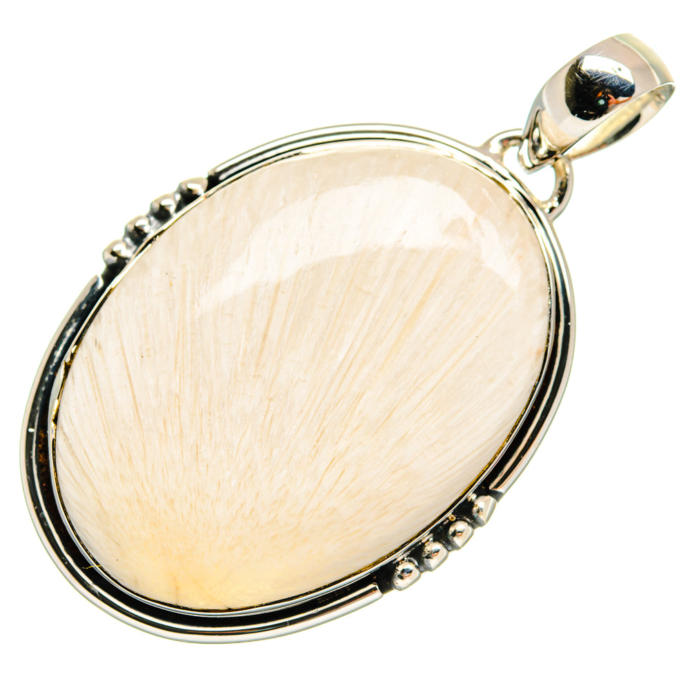 Scolecite Pendants handcrafted by Ana Silver Co - PD24365 - Photo 2