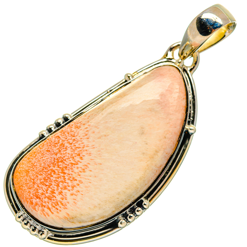 Scolecite Pendants handcrafted by Ana Silver Co - PD24366 - Photo 2