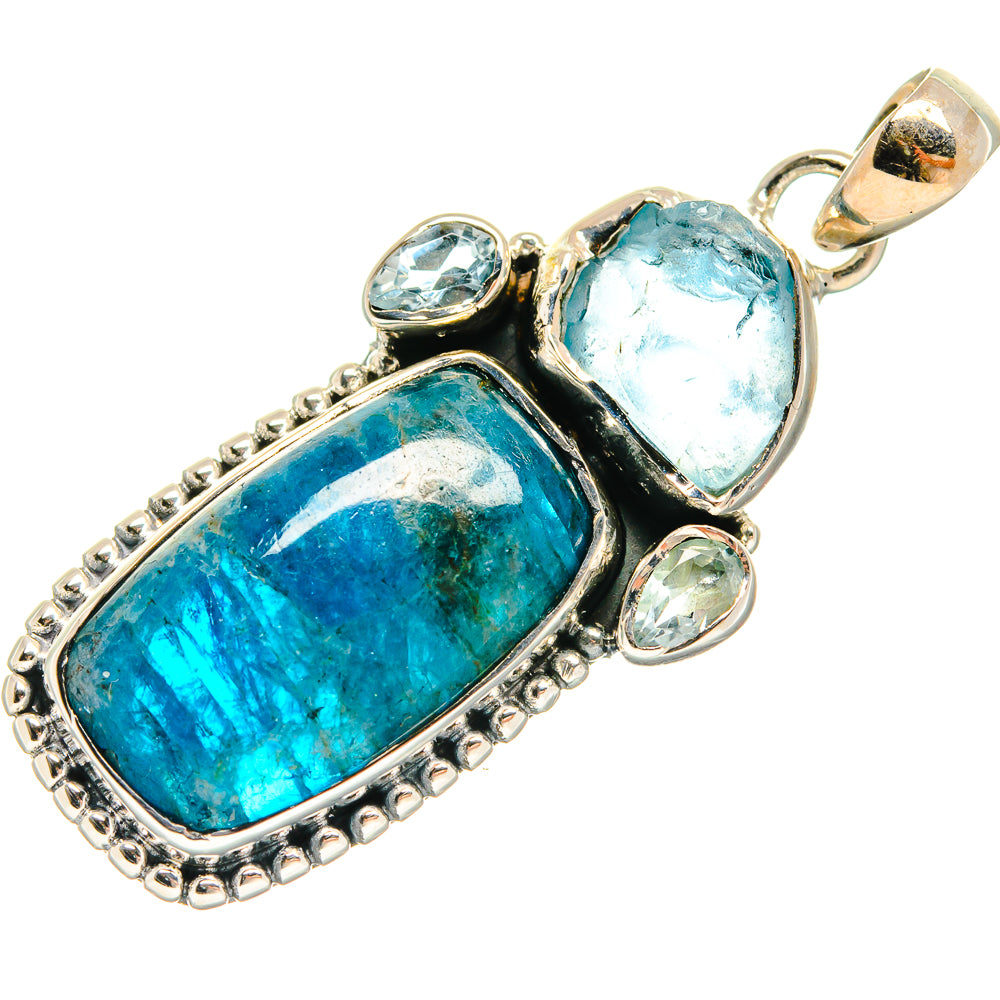 Apatite Pendants handcrafted by Ana Silver Co - PD24367 - Photo 2