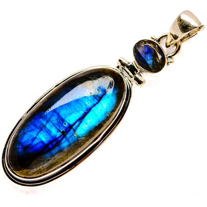 Labradorite Pendants handcrafted by Ana Silver Co - PD24382 - Photo 2