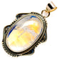 Rainbow Moonstone Pendants handcrafted by Ana Silver Co - PD24389 - Photo 2