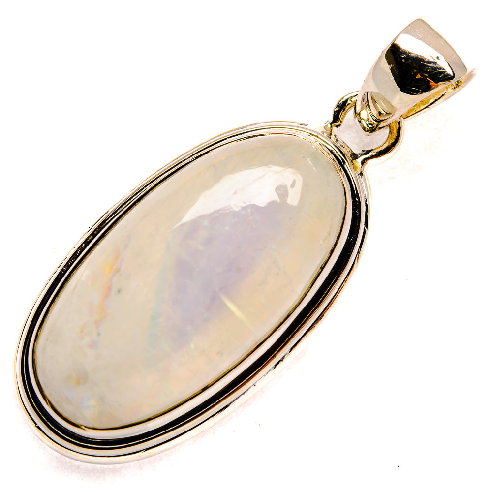 Rainbow Moonstone Pendants handcrafted by Ana Silver Co - PD24393 - Photo 2