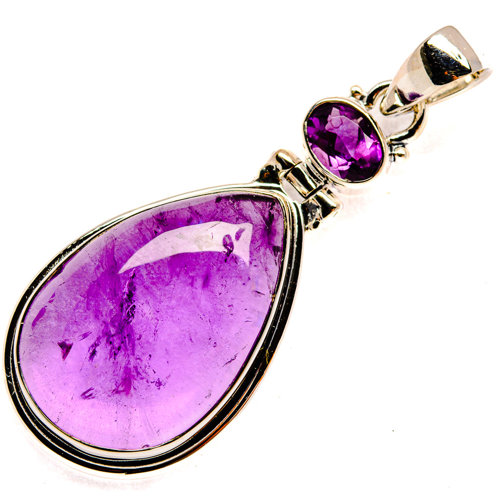 Amethyst Pendants handcrafted by Ana Silver Co - PD24395 - Photo 2