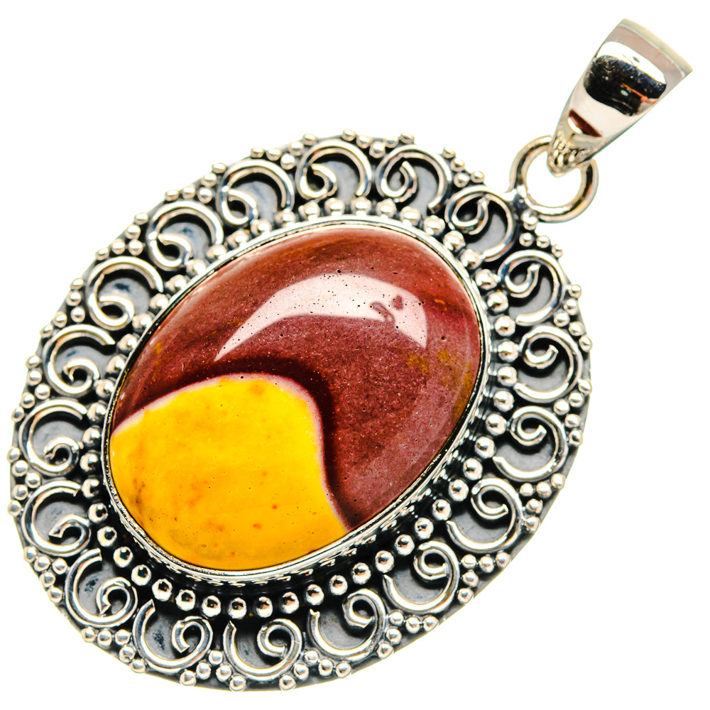 Mookaite Pendants handcrafted by Ana Silver Co - PD24412 - Photo 2