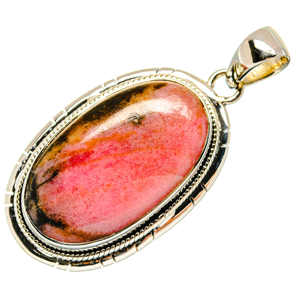 Rhodonite Pendants handcrafted by Ana Silver Co - PD24418 - Photo 2