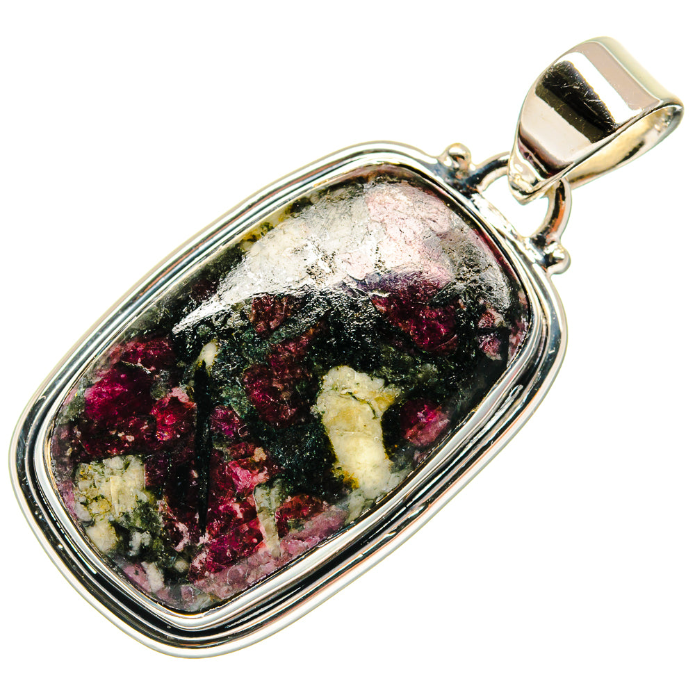 Russian Eudialyte Pendants handcrafted by Ana Silver Co - PD24421 - Photo 2