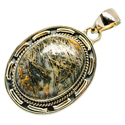 Astrophyllite Pendants handcrafted by Ana Silver Co - PD24444 - Photo 2