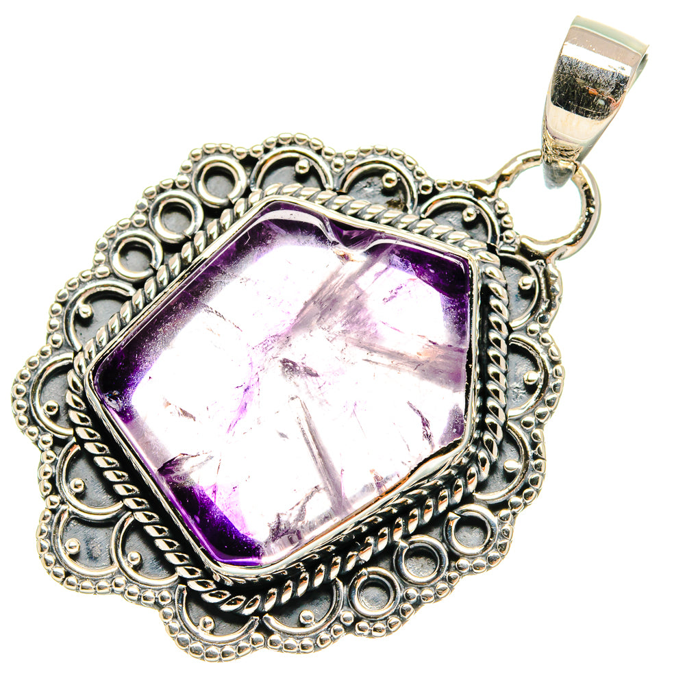 Star Amethyst Pendants handcrafted by Ana Silver Co - PD24463 - Photo 2