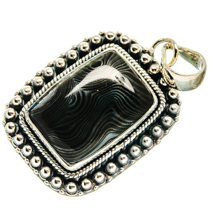 Psilomelane Pendants handcrafted by Ana Silver Co - PD24474 - Photo 2