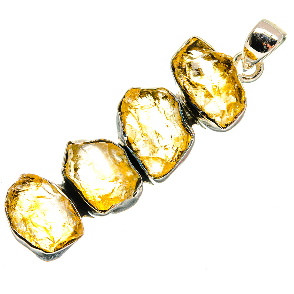 Citrine Pendants handcrafted by Ana Silver Co - PD24475 - Photo 2