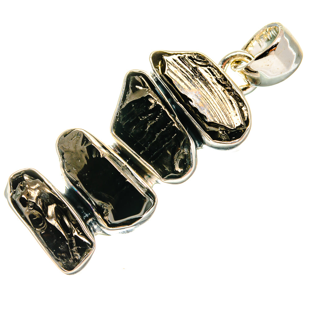 Shungite Pendants handcrafted by Ana Silver Co - PD24476 - Photo 2