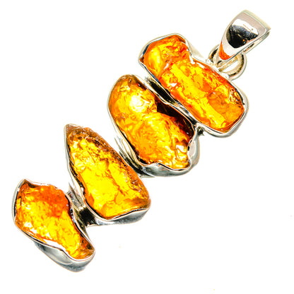Citrine Pendants handcrafted by Ana Silver Co - PD24477 - Photo 2