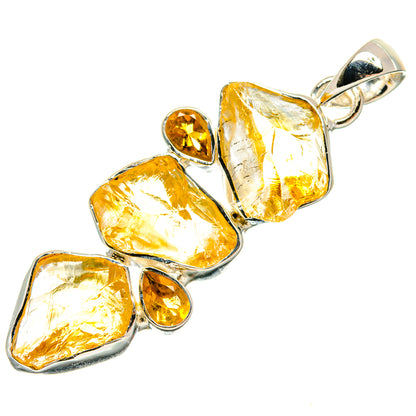 Citrine Pendants handcrafted by Ana Silver Co - PD24492 - Photo 2