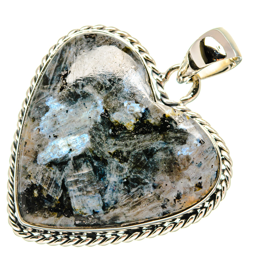 Larvikite Pendants handcrafted by Ana Silver Co - PD24503 - Photo 2