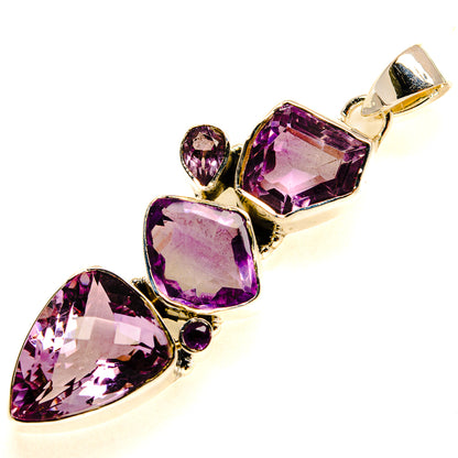 Amethyst Pendants handcrafted by Ana Silver Co - PD24524 - Photo 2