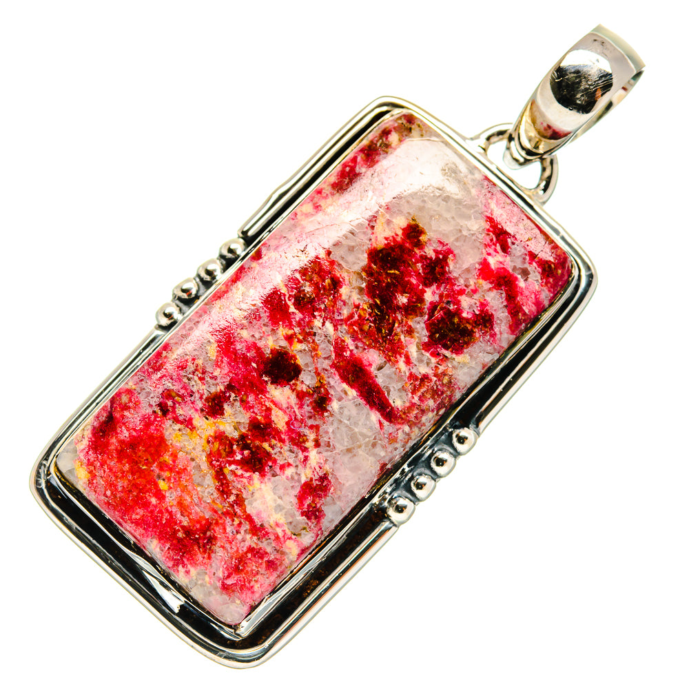 Thulite Pendants handcrafted by Ana Silver Co - PD24541 - Photo 2