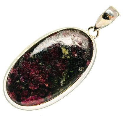Russian Eudialyte Pendants handcrafted by Ana Silver Co - PD24555 - Photo 2