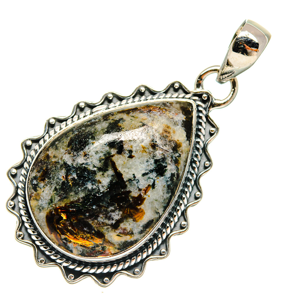 Astrophyllite Pendants handcrafted by Ana Silver Co - PD24564 - Photo 2