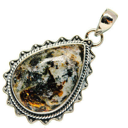 Astrophyllite Pendants handcrafted by Ana Silver Co - PD24564 - Photo 2