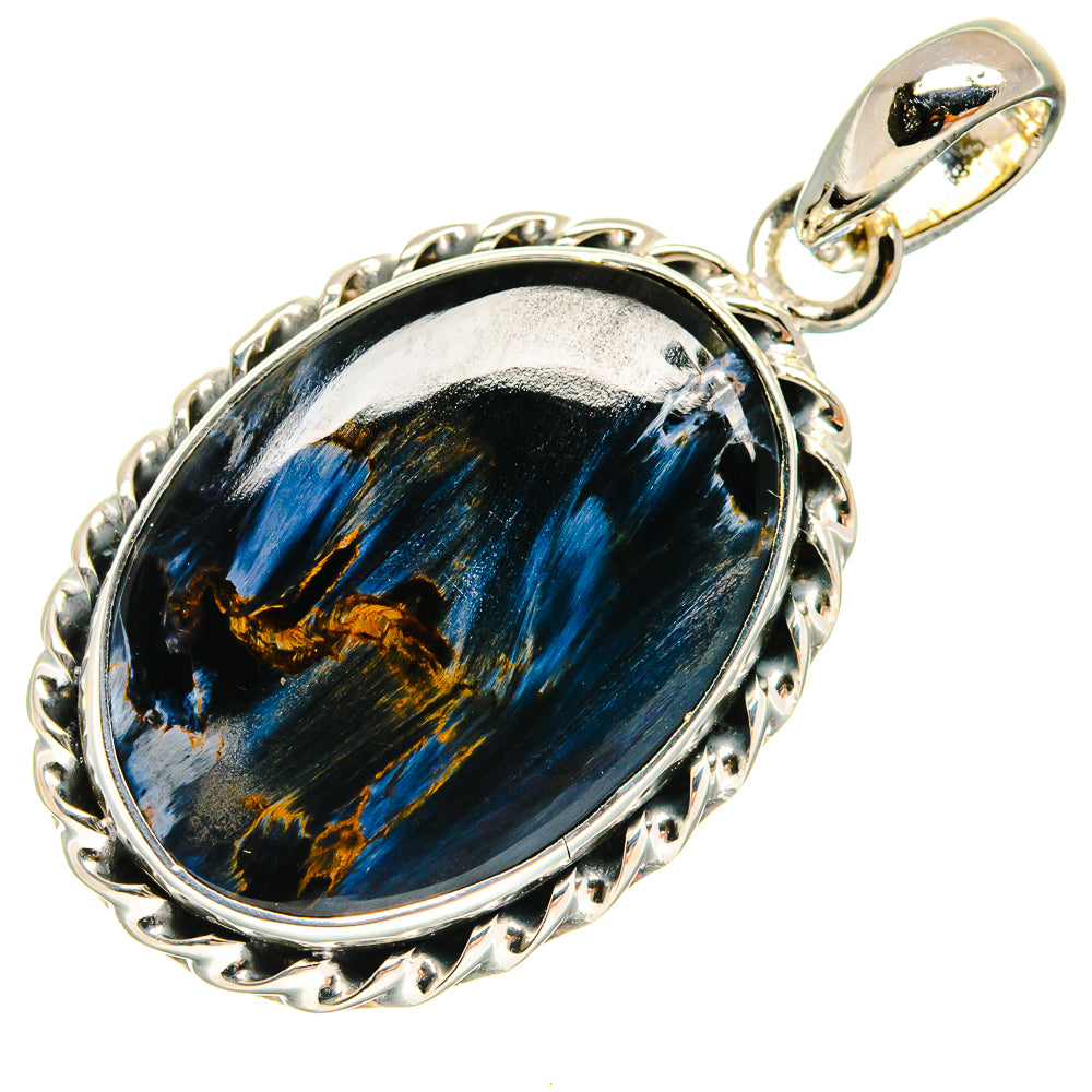 Pietersite Pendants handcrafted by Ana Silver Co - PD24576 - Photo 2