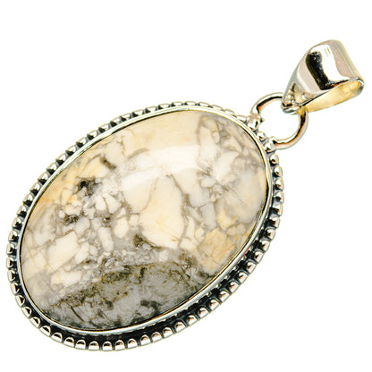 Howlite Pendants handcrafted by Ana Silver Co - PD24593 - Photo 2
