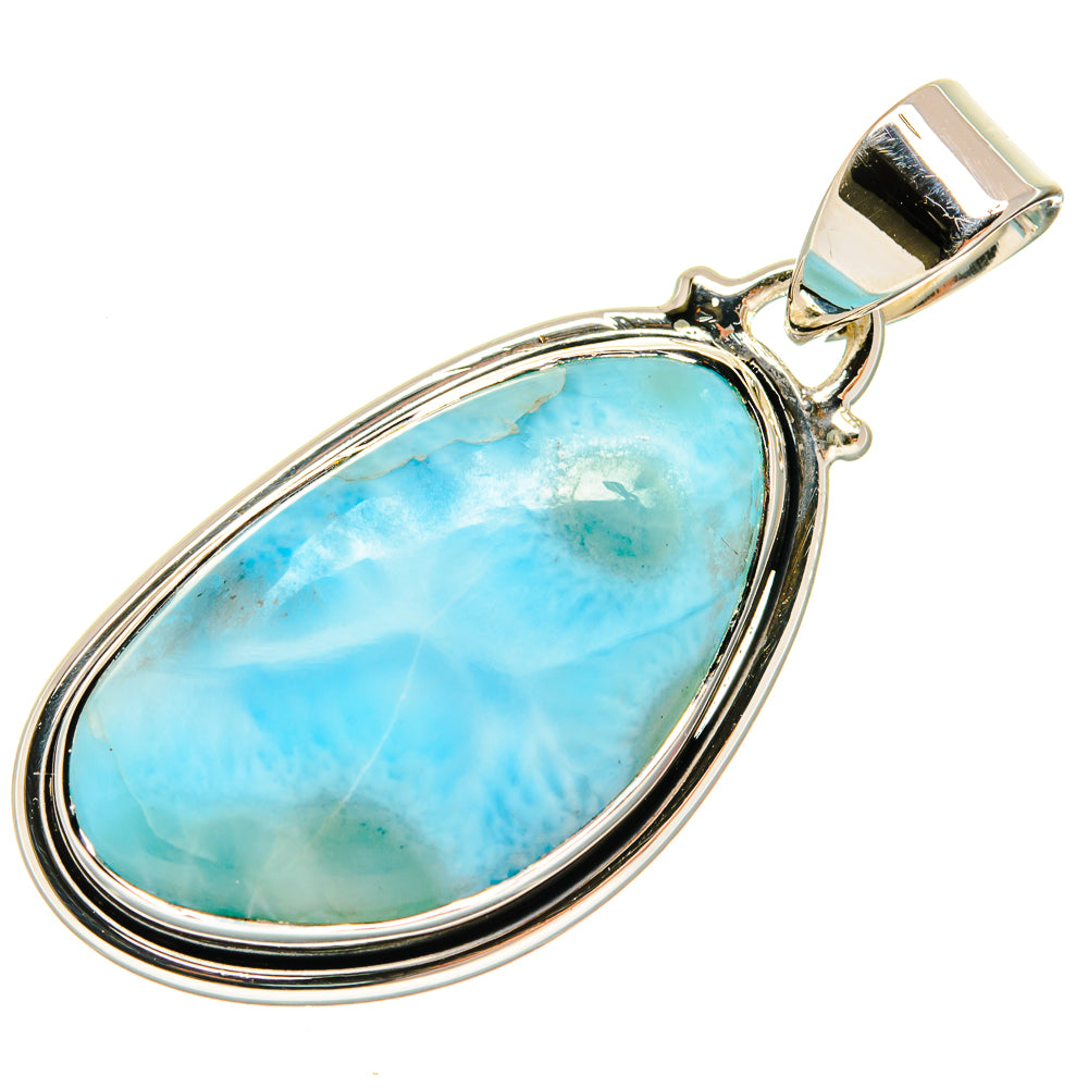 Larimar Pendants handcrafted by Ana Silver Co - PD24624 - Photo 2